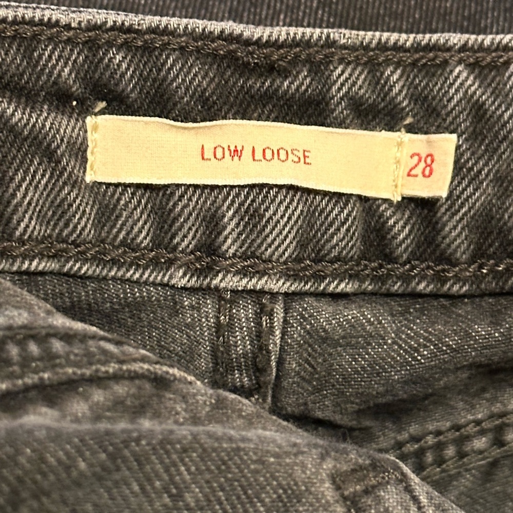 Levi's Gray Flare & Wide Leg Jeans